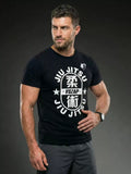 Vszap Best In The Fight VT085 Muay Thai Box-T-Shirt, S-2XL, Weiß
