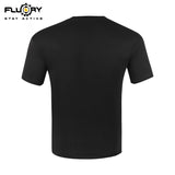 FLUORY TF05 Kampftraining T-Shirt S-XL Dunkelblau 