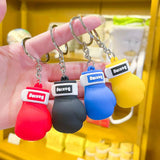 Miniature Boxing Glove keychains Gifts 4 Colours