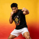 Kampfkunst Kung Fu JKD Jeet Kune Do T-Shirt Uniform Baumwolle Größe S-XXXXL Schwarz 