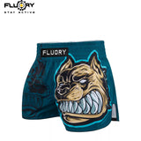 FLUORY MTSF159 MUAY THAI BOXING SHORTS XS-XXXL UNISEX JUNIOR & ADULT