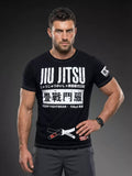 Vszap Jiu Jitsu VT007 Muay Thai Box-T-Shirt S-4XL Schwarz