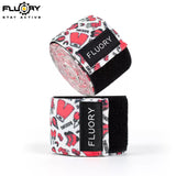 Fluory HWF05 Muay Thai Handwraps 5m x 5cm 2 Colours