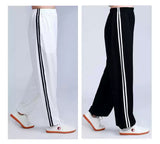 Traditional Martial Art Tai Chi Kung Fu Training Pants Trousers Size XS-XXL 2 Colours Unisex Adult & Kid