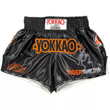 YOKKAO TIGER MT SIGNATURE MUAY THAI MMA BOXING Shorts S-XXL Black