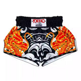 YOKKAO DRAGON MUAY THAI MMA BOXING Shorts S-XXL Black & White