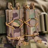 Airsoft Tactical Military Universal Double Pistol Magazine Pouch 4 Colours