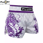 FLUORY MTSF126 MUAY THAI BOXING SHORTS XS-XXXL 4 COLOURS UNISEX JUNIOR & ADULT