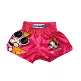 Thaismai Powerpuff Girls "Buttercup" Muay Thai Boxing Shorts S-XXL Red