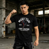 RBG Muay Thai T-Shirt Cotton Size M-3XL 3 Colours