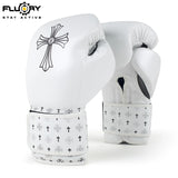 FLUORY BGF14 MUAY THAI BOXING GLOVES 8-16 oz 2 Colours
