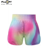FLUORY MTS-C1200 MUAY THAI BOXING SHORTS XS-XXXL UNISEX JUNIOR & ADULT