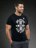 Vszap Best In The Fight VT085 Muay Thai Box-T-Shirt, S-2XL, Weiß