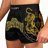 FLUORY MTS-C1207 MUAY THAI BOXING SHORTS XS-XXXL UNISEX JUNIOR & ADULT 2 Colours