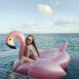 Giant Inflatable Flamingo Pool Float 190x190x130 cm
