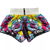 YOKKAO TIGER FAMILY MUAY THAI MMA BOXING Shorts S-XXL White