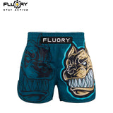 FLUORY MTSF159 MUAY THAI BOXING SHORTS XS-XXXL UNISEX JUNIOR & ADULT