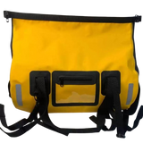 Heavy-duty Large Capacity Motorcycle Travel Dry Bag Tail Bag 500D PVC Size 40/60L Yellow