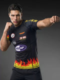 Vszap VT135 Fire Flame MMA Rashguard Dry Tech T-Shirt M-2XL