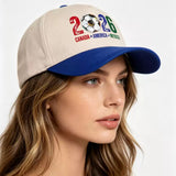 2026 Soccer Football Fan Cap Hat Unisex Free Size 7 Colours