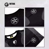 Vszap VTT037 Dark Blade Armor Muay Thai Boxing Quick Dry Vest Tank Top S-2XL