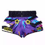 YOKKAO ANGRY TIGER MUAY THAI MMA BOXING Shorts S-XXL PURPLE