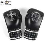 FLUORY BGF14 MUAY THAI BOXING GLOVES 8-16 oz 2 Colours