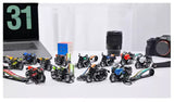 Miniature Motorbikes Motorcycle Pull-Back Toys Keychain Gifts Vary Colours