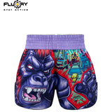 FLUORY  FHTM10 MUAY THAI BOXING SHORTS XS-XXXL UNISEX JUNIOR & ADULT