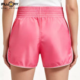 FLUORY MTSF115 MUAY THAI BOXSHORTS XS-XXXL Rot Gelb UNISEX JUNIOR &amp; ERWACHSENE