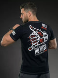 Vszap Jiu Jitsu VT007 Muay Thai Box-T-Shirt S-4XL Schwarz