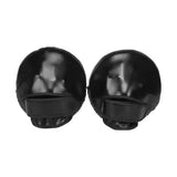 FIGHTBRO MUAY THAI BOXING MMA AIR FOCUS MITTS PADS PAIR Black/White