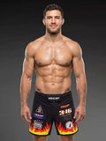 VSZAP MMAS035 MMA FIGHT SHORTS XXS-XL BLACK