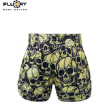 FLUORY NTS-C1185 MUAY THAI BOXING SHORTS XS-XXXL UNISEX JUNIOR & ADULT