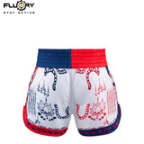 FLUORY MTS-162 MUAY THAI BOXING SHORTS XS-XXXL UNISEX JUNIOR & ADULT