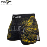 FLUORY MTS-C1224a MUAY THAI BOXING SHORTS XS-XXXL UNISEX JUNIOR & ADULT