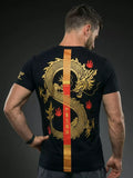 Vszap Best In The Fight VT085 Muay Thai Box-T-Shirt, S-2XL, Weiß