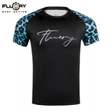 FLUORY RGF11 MMA MUAY THAI BOXING RASHGUARD COMPRESSION T-SHIRT S-XXXL 4 Colours