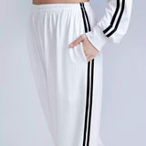 Traditional Martial Art Tai Chi Kung Fu Training Pants Trousers Size XS-XXL 2 Colours Unisex Adult & Kid
