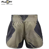 FLUORY MTS-161 MUAY THAI BOXING SHORTS XS-XXXL UNISEX JUNIOR & ADULT
