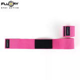 Fluory HWF07 Muay Thai Handwraps 5m x 5cm Rose Red