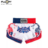 FLUORY MTS-162 MUAY THAI BOXING SHORTS XS-XXXL UNISEX JUNIOR & ADULT