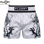 FLUORY MTSF126 MUAY THAI BOXING SHORTS XS-XXXL 4 COLOURS UNISEX JUNIOR & ADULT