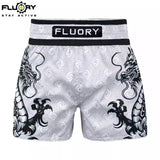 FLUORY MTSF126 MUAY THAI BOXING SHORTS XS-XXXL 4 COLOURS UNISEX JUNIOR & ADULT