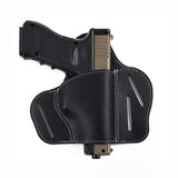 Airsoft Tactical Military OWB 1911 Pistol Holster Pouch Holder Cowhide Leather 2 Colours