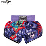 FLUORY  FHTM10 MUAY THAI BOXING SHORTS XS-XXXL UNISEX JUNIOR & ADULT