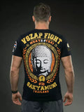 Vszap VT009 Muay Thai Box-T-Shirt S-4XL Schwarz