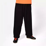 Traditional Martial Art Tai Chi Kung Fu Yoga Training Pants Trousers Size 110-170 Unisex Adult & Junior