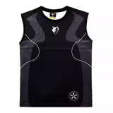 Vszap VTT037 Dark Blade Armor Muay Thai Boxing Quick Dry Vest Tank Top S-2XL