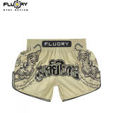 FLUORY MTS-C1207 MUAY THAI BOXING SHORTS XS-XXXL UNISEX JUNIOR & ADULT 2 Colours